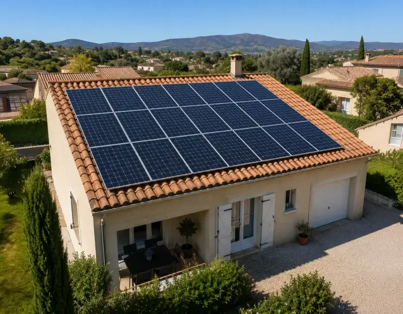 Prime à l'autoconsommation panneaux solaires Augé — aide financière de l'État